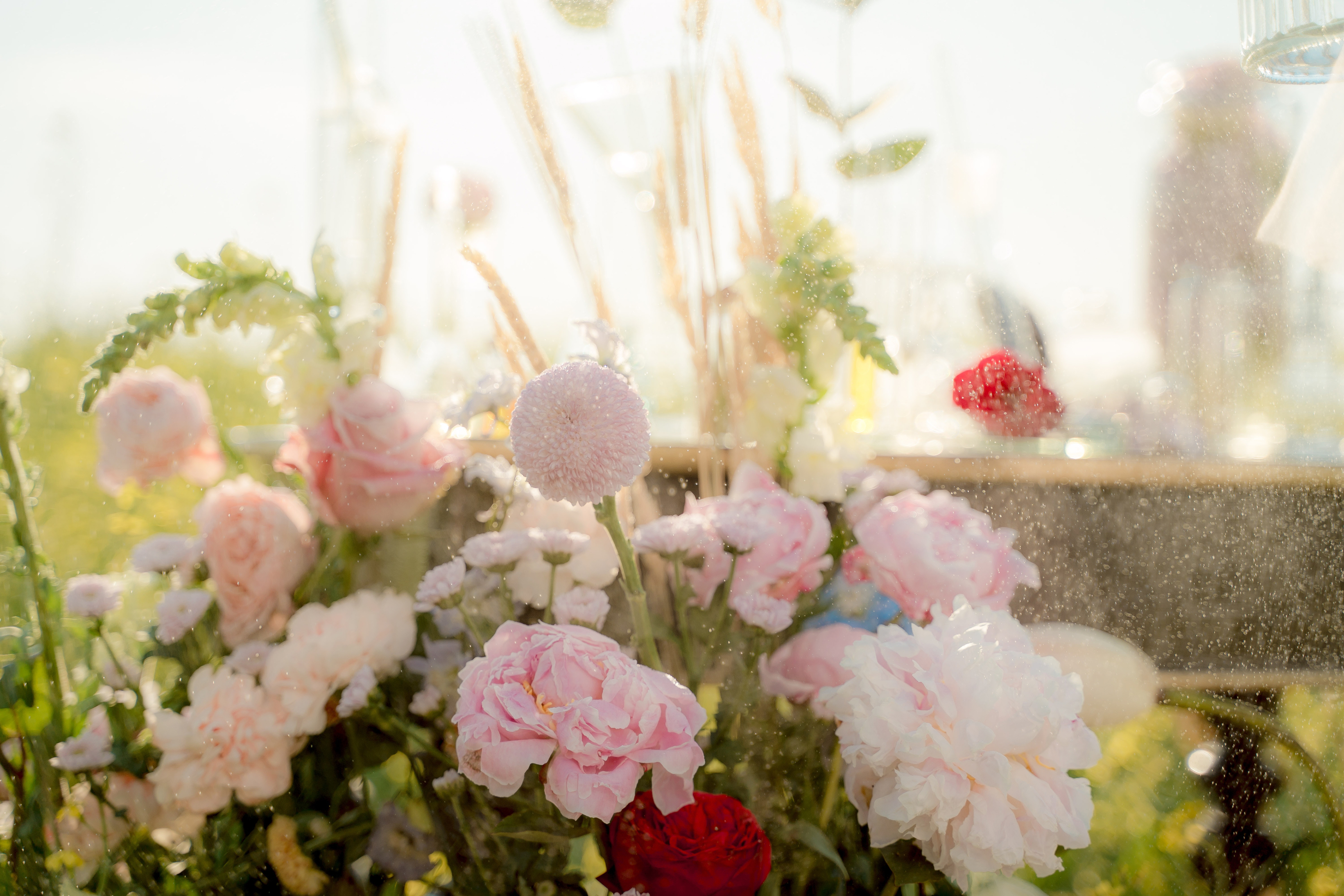 background picture with flowers