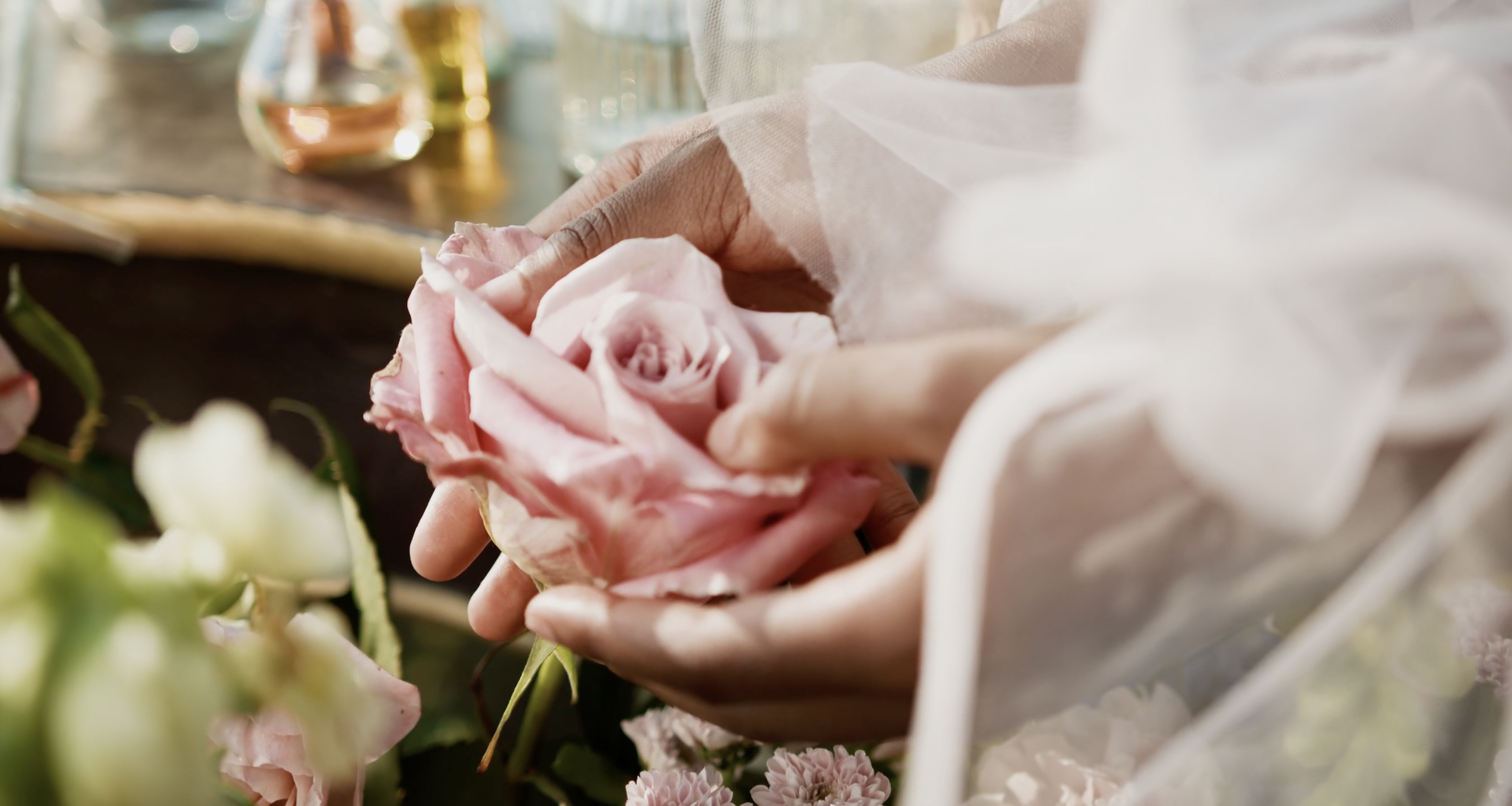 background image with rose
